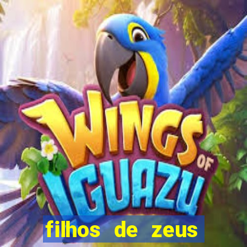 filhos de zeus mitologia grega